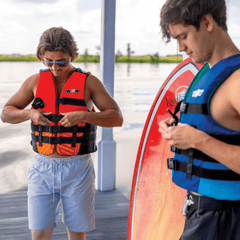 Watersports Vis-Wave Adult Life Vest Blue