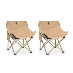 Folding Carbon Steel Camping Chair for Adults and Kids