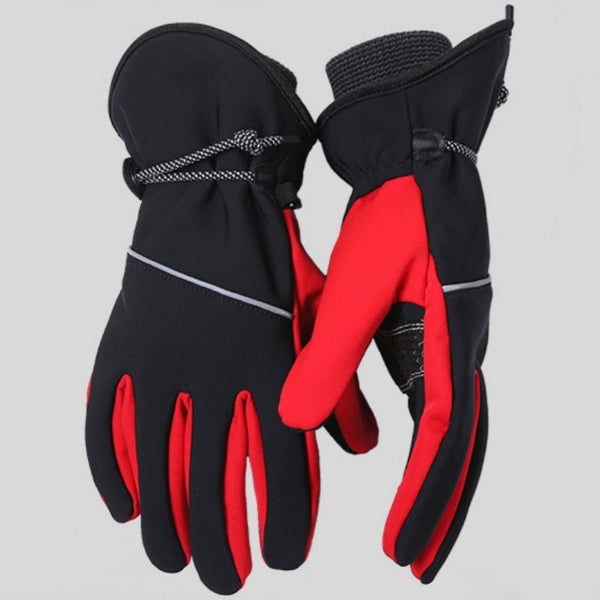 Warm Fleece-Lined Thickened Ski Riding Winter Gloves Outdoor