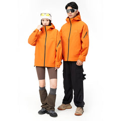 Mountain Hard Shell Windproof Waterproof Outdoor Mountaineering Jacket Breathable
