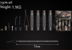 Multifunctional Tactical Hiking Stick for Outdoor Walking Adventures
