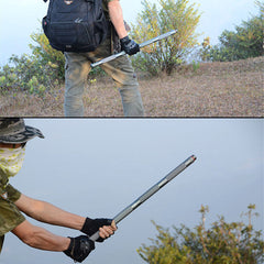Multifunctional Tactical Hiking Stick for Outdoor Walking Adventures