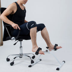 Portable Pedal Exerciser Mini Bike Foldable Leg Trainer
