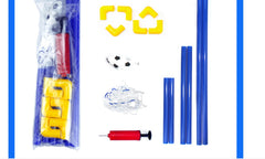 Folding Mini Soccer Goal Post Net Portable Training