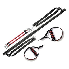 Pilates Bar Kit with Resistance Bands Home Workout
