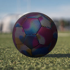 Reflective #5 Football Match Training Ball Durable