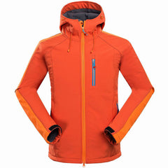 Men's Outdoor Windproof Soft Shell Mountaineering Camping Jacket Lightweight
