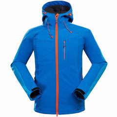 Men's Outdoor Windproof Soft Shell Mountaineering Camping Jacket Lightweight