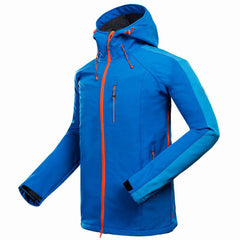 Men's Outdoor Windproof Soft Shell Mountaineering Camping Jacket Lightweight