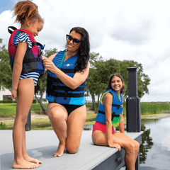 Watersports Vis-Wave Adult Life Vest Blue