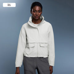 Women's Water-Resistant Stowable Hooded Outdoor Casual Jacket Lightweight