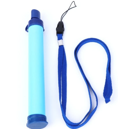 Personal Water Filter Straw for Hiking Camping Emergency Survival