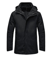 Three-in-One Waterproof Work Jacket with Removable Thermal Liner
