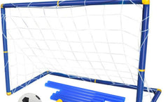 Folding Mini Soccer Goal Post Net Portable Training