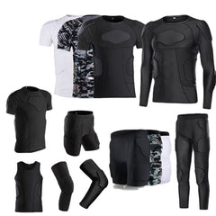 Anti-Collision Football Training Protective Olive Jersey Suit Equipment