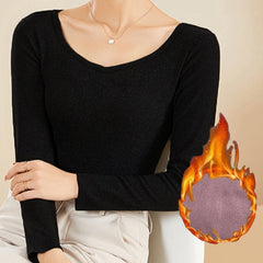 Women's Turtle Neck Thermal Underwear Long Sleeve Base Layer