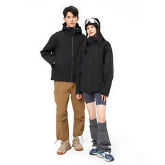 Mountain Hard Shell Windproof Waterproof Outdoor Mountaineering Jacket Breathable