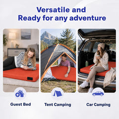 Matrix Air-Cell Memory Foam Camping Mattress Sleeping Pad Comfortable