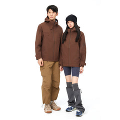 Mountain Hard Shell Windproof Waterproof Outdoor Mountaineering Jacket Breathable