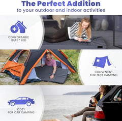 Matrix Air-Cell Memory Foam Camping Mattress Sleeping Pad Comfortable