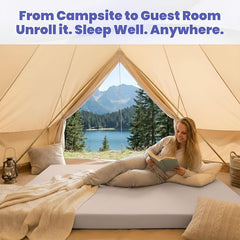 Matrix Air-Cell Memory Foam Camping Mattress Sleeping Pad Comfortable
