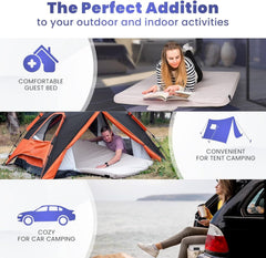 Matrix Air-Cell Memory Foam Camping Mattress Sleeping Pad Comfortable