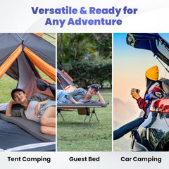 Matrix Air-Cell Memory Foam Camping Mattress Sleeping Pad Comfortable