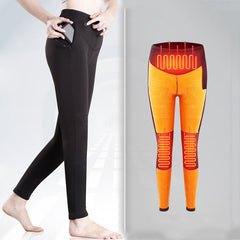 Outdoor Ski Thermal Thickened Base Layer Leggings Unisex Winter