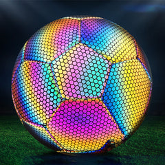 Reflective #5 Football Match Training Ball Durable