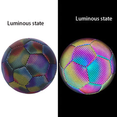 Reflective #5 Football Match Training Ball Durable