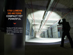 PD35R Compact Rechargeable Tactical LED Flashlight High Performance