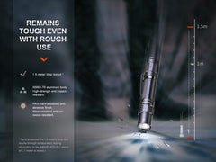 PD35R Compact Rechargeable Tactical LED Flashlight High Performance