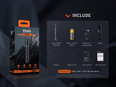PD35R Compact Rechargeable Tactical LED Flashlight High Performance