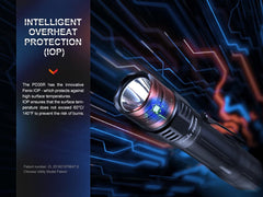 PD35R Compact Rechargeable Tactical LED Flashlight High Performance