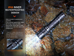 PD35R Compact Rechargeable Tactical LED Flashlight High Performance