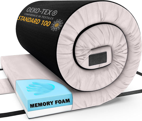 Matrix Air-Cell Memory Foam Camping Mattress Sleeping Pad Comfortable