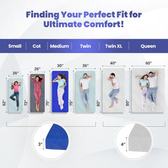 Matrix Air-Cell Memory Foam Camping Mattress Sleeping Pad Comfortable