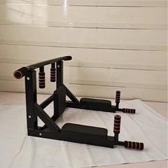 Wall Mounted Sandbag Rack with Pull Up Bars Fitness