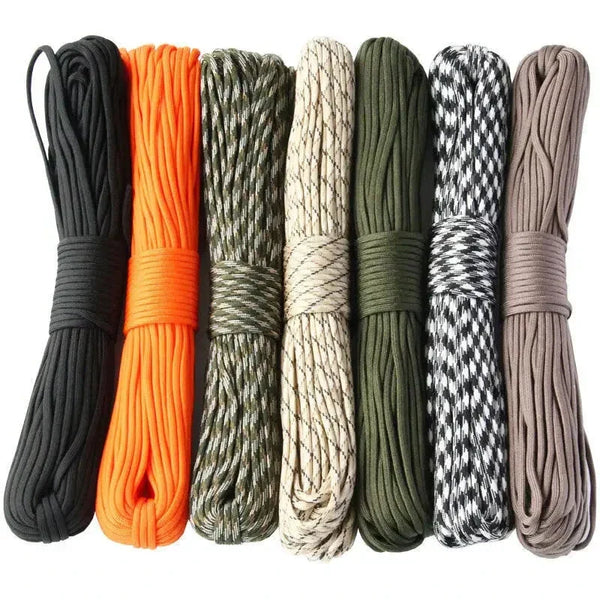 7-Core 550 Paracord Rope 4mm Polyester Survival Cord Outdoor