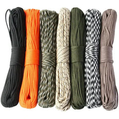 7-Core 550 Paracord Rope 4mm Polyester Survival Cord Outdoor