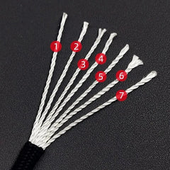 7-Core 550 Paracord Rope 4mm Polyester Survival Cord Outdoor