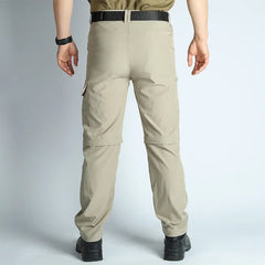 Men's Convertible Lightweight Waterproof Quick-Dry Hiking Pants Outdoor