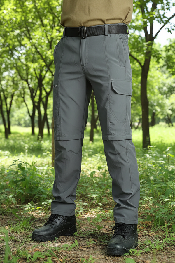 Men's Convertible Lightweight Waterproof Quick-Dry Hiking Pants Outdoor