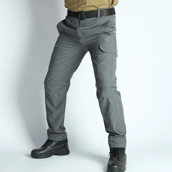 Men's Convertible Lightweight Waterproof Quick-Dry Hiking Pants Outdoor