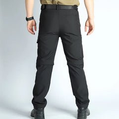 Men's Convertible Lightweight Waterproof Quick-Dry Hiking Pants Outdoor