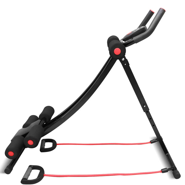 Foldable Ab Machine Core Trainer LCD Display