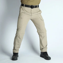 Men's Convertible Lightweight Waterproof Quick-Dry Hiking Pants Outdoor