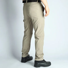 Men's Convertible Lightweight Waterproof Quick-Dry Hiking Pants Outdoor