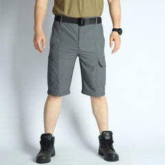 Men's Convertible Lightweight Waterproof Quick-Dry Hiking Pants Outdoor