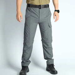Men's Convertible Lightweight Waterproof Quick-Dry Hiking Pants Outdoor